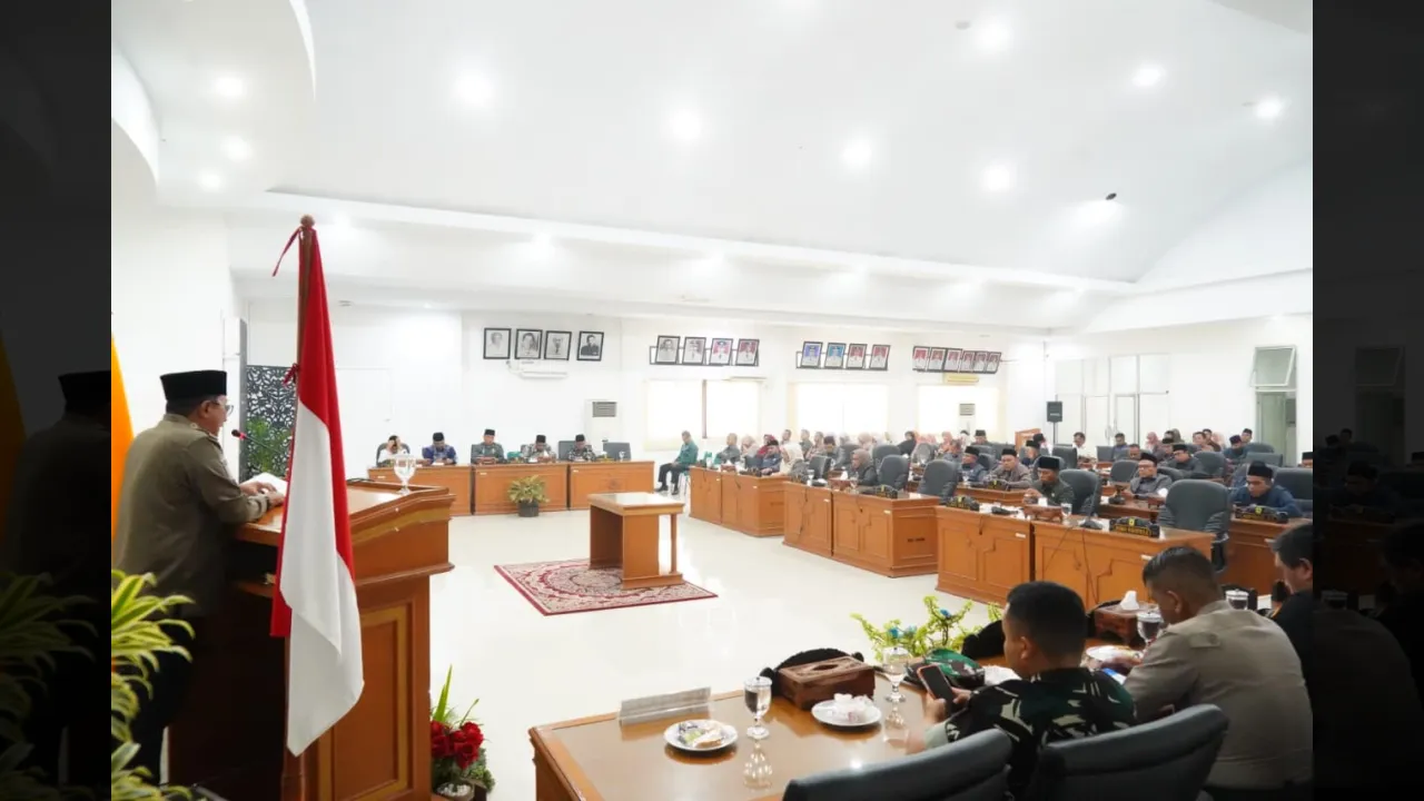 Suasana Sidang DPRD Tanah Datar